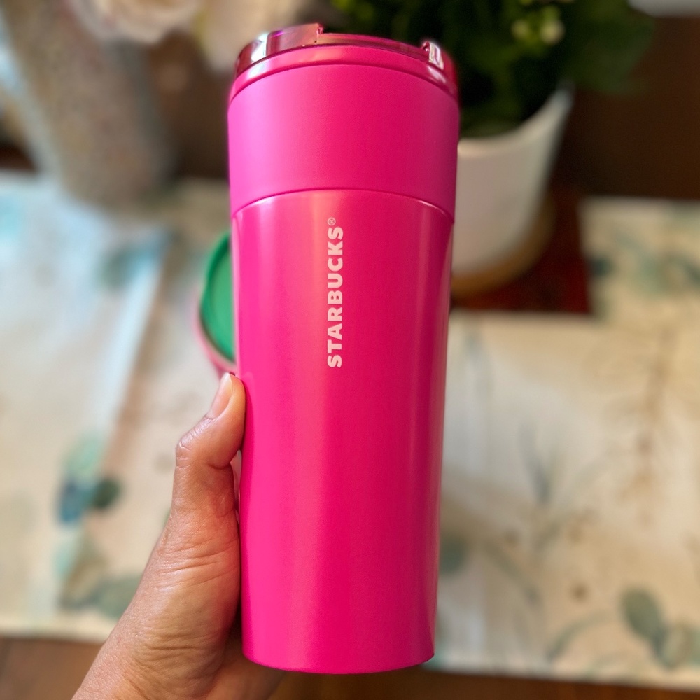 Starbucks Pink Stainless-Steel Tumbler - 16 fl oz